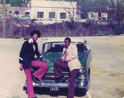 Leroy and Ronnie styling with the 55 chevy.